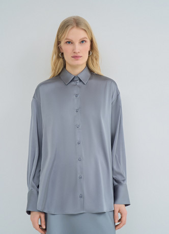 Блузка из сатина