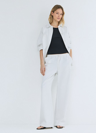 Куртка-рубашка из денима