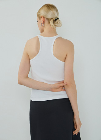 Майка в рубчик