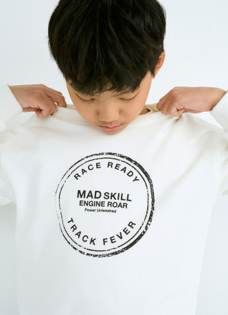 Свитшот с принтом для мальчиков