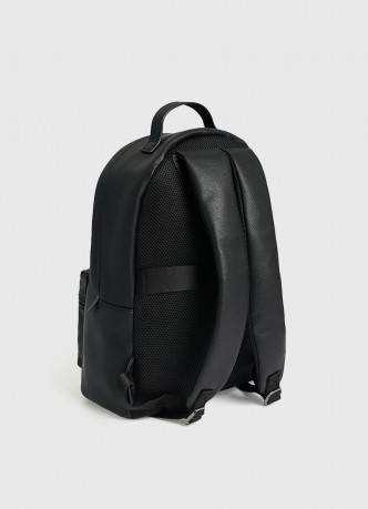 Рюкзак из искусственной кожи с карманом