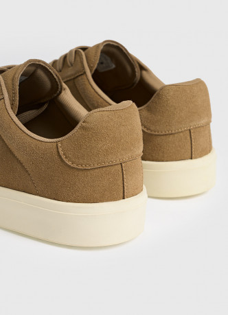 Кеды из искусственной замши