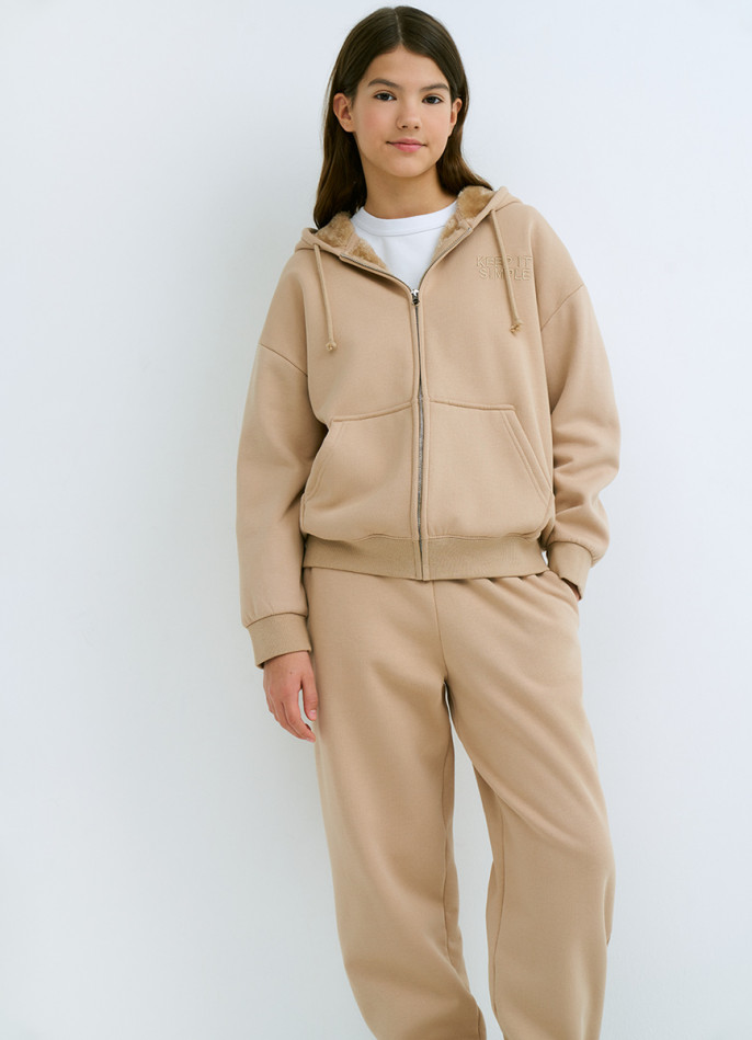 Толстовка на молнии для девочек