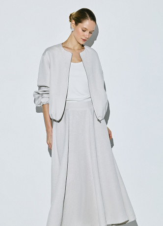 Юбка миди А-силуэта