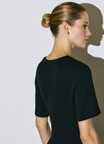 Платье-футболка с декором