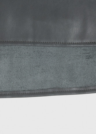 Юбка миди из искусственной кожи