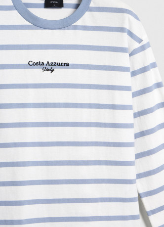 Лонгслив в полоску