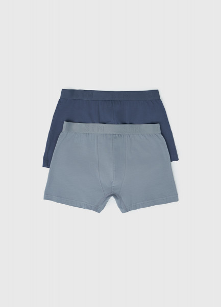 

Трусы-транки, 2 шт., Серый