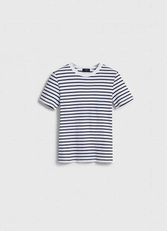 Футболка в рубчик