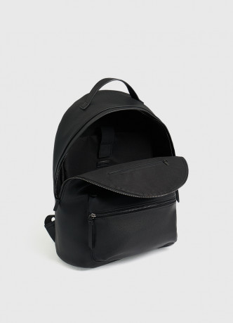 Рюкзак из искусственной кожи с карманом