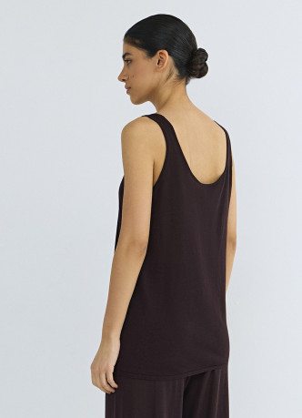 Вязаная майка