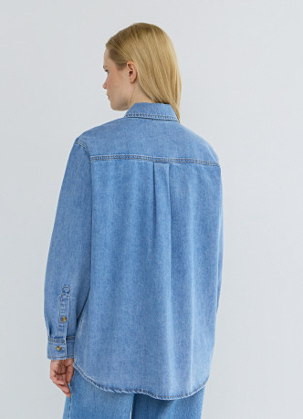 Джинсовая рубашка
