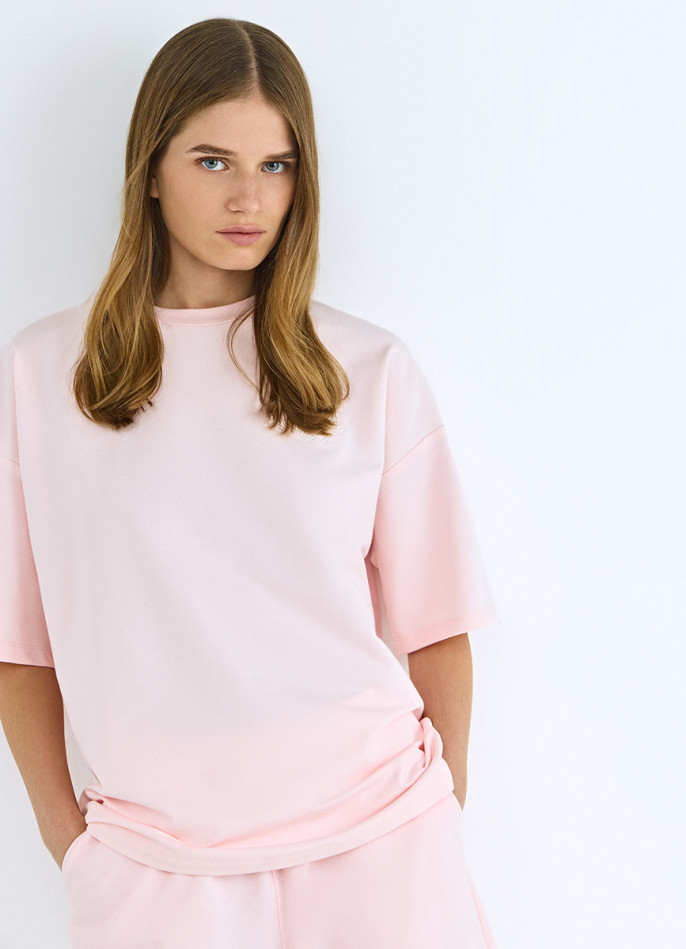 Футболка с удлинёнными рукавами