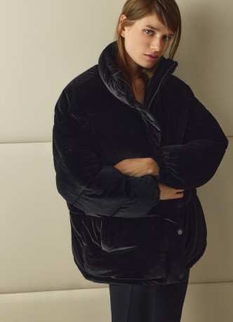 Утеплённая стёганая куртка