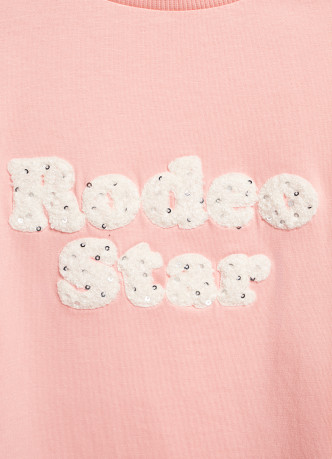 Футболка с аппликацией для девочек