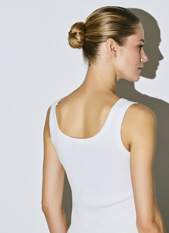 Базовая майка в рубчик