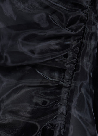 Бомбер из органзы для девочек