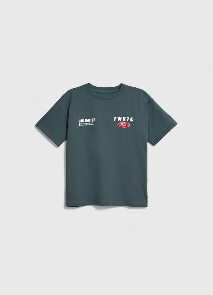 Футболка с принтом для мальчиков