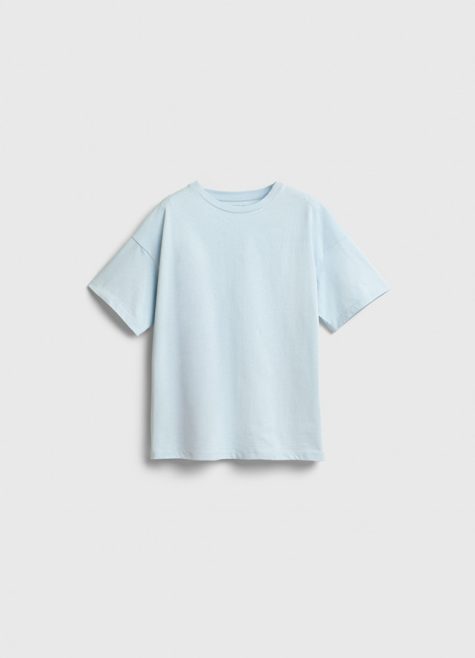 Футболка оверсайз из плотного хлопка