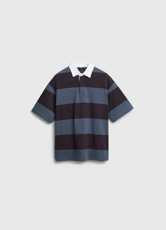Поло в полоску из хлопка