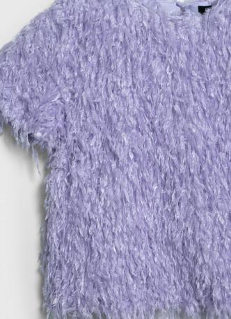 Фактурная блузка для девочек