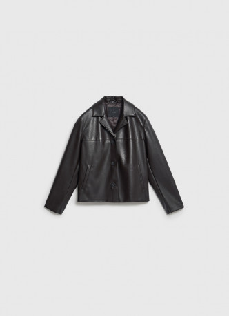 Куртка из искусственной кожи