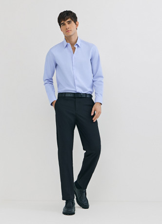 Рубашка из структурной ткани