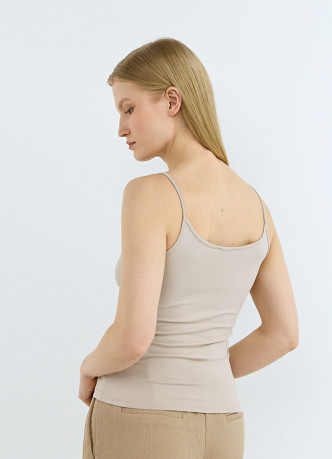 Базовый топ из микрофибры