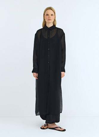 Длинная рубашка из лиоцелла