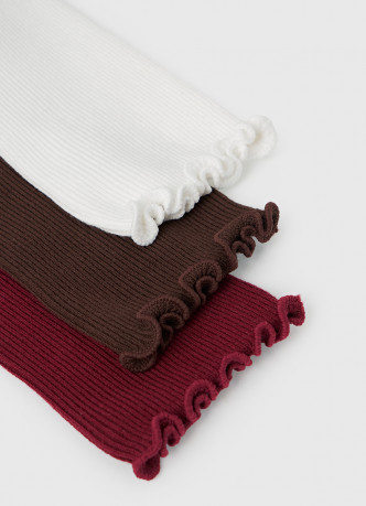 Носки в рубчик, 3 пары