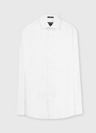 Однотонная рубашка Slim Fit