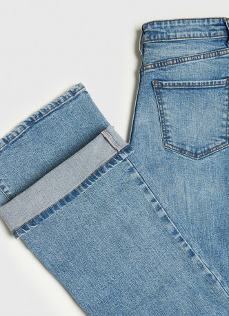 Джинсы Bootcut с высокой посадкой