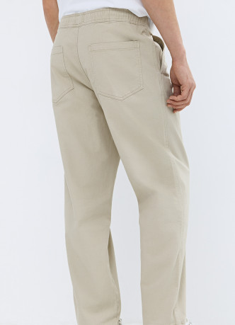 Брюки из твила на кулиске