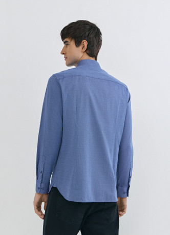Рубашка из структурной ткани