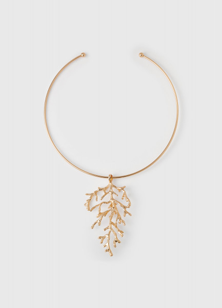 

Колье с подвеской, Золотой