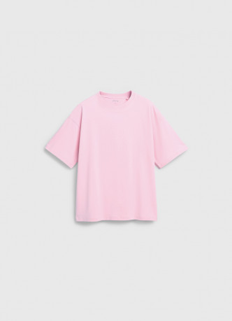 Хлопковая футболка свободного кроя