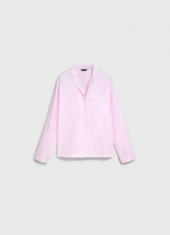 Пижамная рубашка в полоску