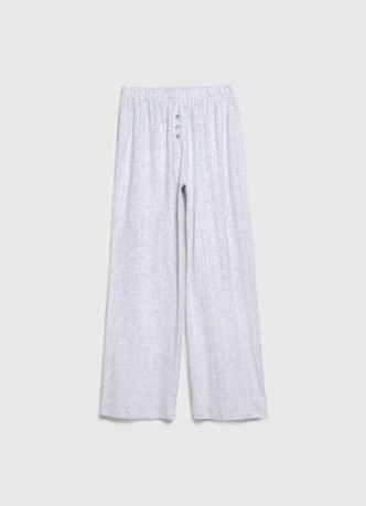 Пижамные брюки из ажурного трикотажа