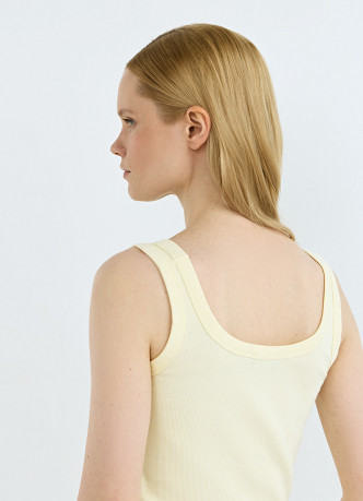 Базовая майка в рубчик