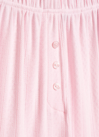 Пижамные брюки из ажурного трикотажа