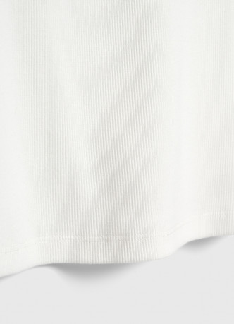 Футболка в рубчик для девочек