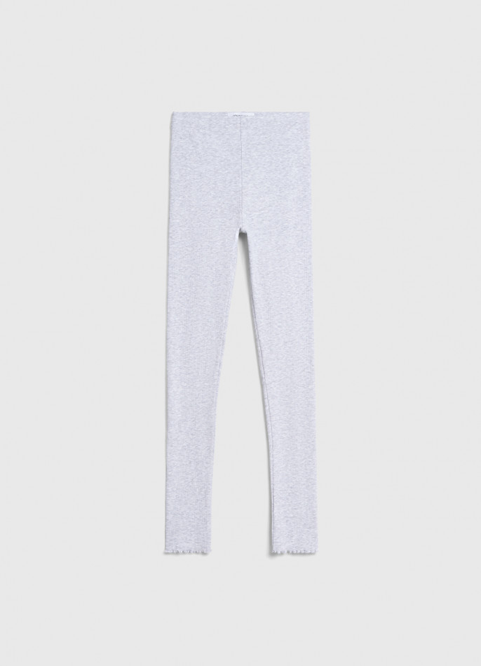 Легинсы в рубчик для девочек