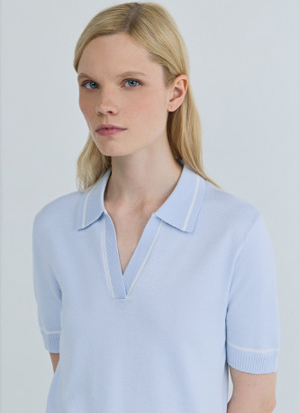 Джемпер с коротким рукавом