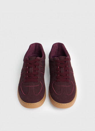 Кеды из искусственной замши