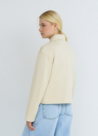 Куртка из искусственной замши