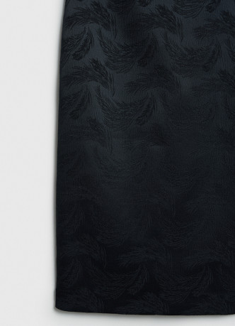 Прямая юбка из жаккарда