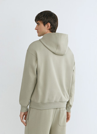 Толстовка с капюшоном на молнии