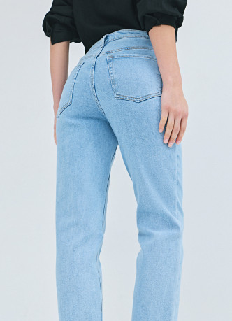 Узкие джинсы Slim с высокой посадкой