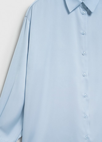 Блузка из сатина