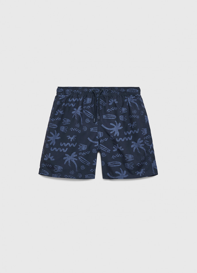 Плавательные шорты с принтом для мальчиков
